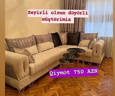 divan: Künc divan, Yeni, Açılan, Bazalı, Parça, Şəhərdaxili pulsuz çatdırılma — 1