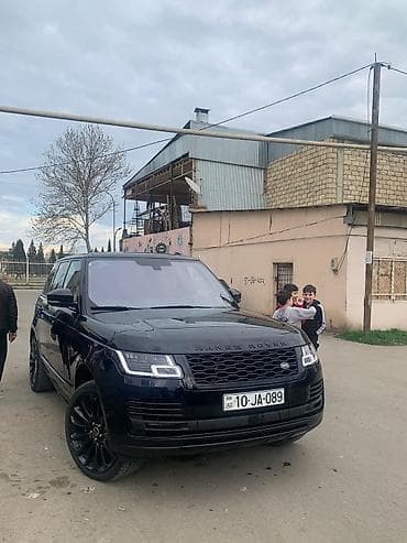 şevralit curuz: Range Rover SUV - Kuzov: Qara rəng, tam ölçülü lüks SUV - Sürətlər — 2
