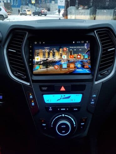 maşın manitoru: Hyundai santafe 12-17 android monitor 🚙🚒 ünvana və bölgələrə — 1
