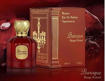 Baroque Rouge Extrait – Maison Eau De Parfum, vaporisateur. Zərif
