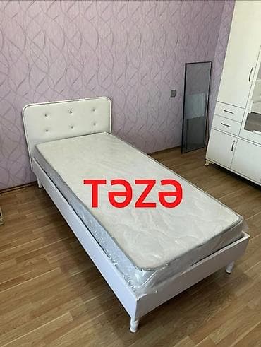 Новый, Односпальная кровать at lalafo.az Новый, Односпальная кровать