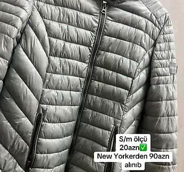 S/M ölçü.
Hər birinin üzərində qeyd olunub