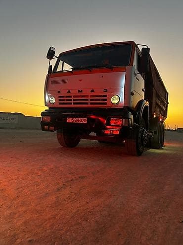 qaz 53 teker: Kamaz 55111, 1988 il, motor 3.6 l, Samosval, İşlənmiş — 1