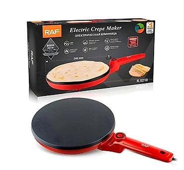 cene aparati: RAF Electric Crepe Maker (R-5210) - Güc: 800W - Pəncərə diametri — 1