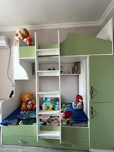ətir dukanı: Oğlan və qız üçün, İşlənmiş, 2 təknəfərlik çarpayı — 1