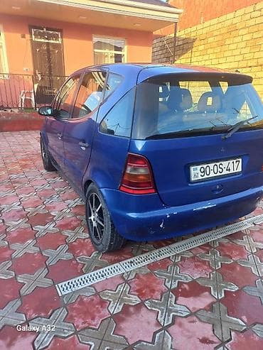 mercedesbenz 320: Mercedes-Benz A-Class (W168) hetçbek - Rəng: mavi - Kuzov: 5 qapılı — 2