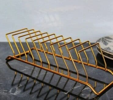 сушилка для посуды: Boşqablar üçün orqanayzer
Material:Nikel xrom
Paslanmaz qaralmaz — 2