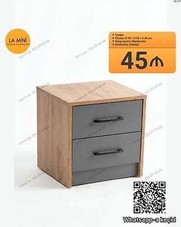 Tumba – La Mini (Laconic & Minimalism) - Ölçülər: D 40 × H 50 × U