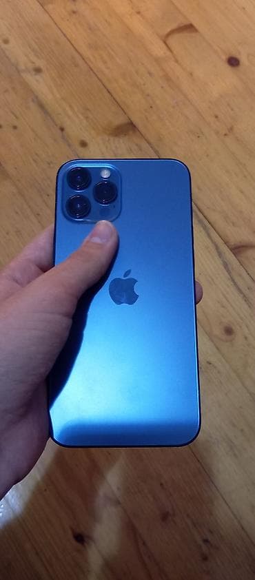 nokia 1202 mobile: IPhone 12 Pro Max, 512 GB, Pacific Blue, Face ID — 1