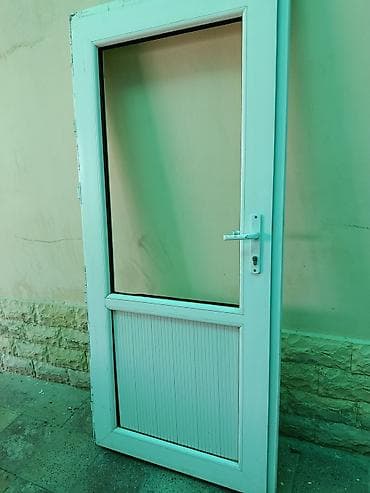 kreditle plastik qapi pencere: ŞÜŞƏSİ YOXDUR!!!! Plastik (PVC) giriş/qapı bloku 90 eni 2 metr — 2