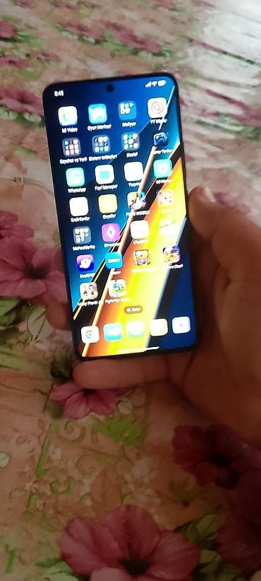phone 12: Poco X6 Pro 5G, 512 GB, rəng - Qara, Barmaq izi — 3