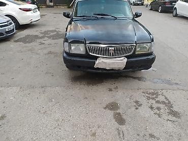padpres satisi: GAZ Volga 3110 sedan - Kuzov: qara rəng, 4 qapı, xrom ön barmaqlıq — 4