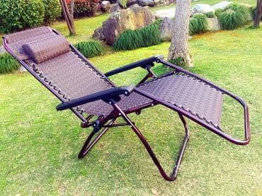 bag ucun oturacaqlar: Sezlonq Lejanka kreslo (yeni) 🔺130 kq agirliq saxlayir 🔺Hem kreslo — 4