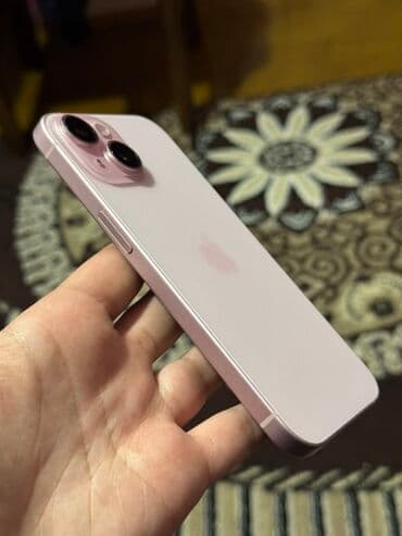 iphone 3g: IPhone 15, Çəhrayı, Face ID — 3