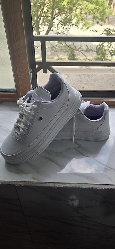 Ağ rəngli MC MCLACOS kişi krossovkası - Model: MC MCLACOS low-top - — 4