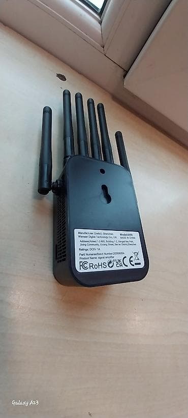 ev telefonsuz internet: Wi‑Fi AP/Repeater – 6 antennali simsiz siqnal gücləndirici — 3