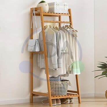 asilqan 58 azn: Asılqan Bambuk ağacından Ölçü: 145*60*40sm Gündəlik və ya Mövsümi — 2