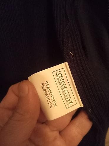 Свитера: Мужской свитер, Avva, L, цвет - Черный — 8