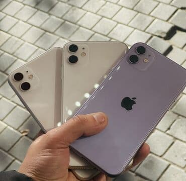 IPhone 11, 64 GB, Ağ, Face ID