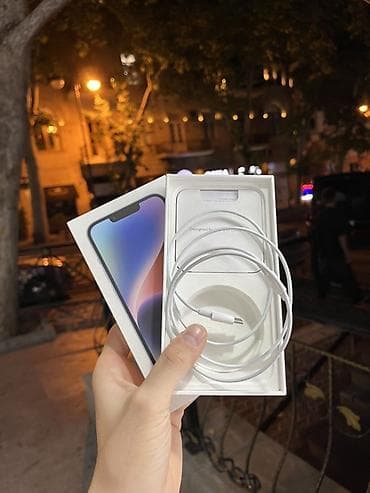 IPhone 14, 128 GB, Mavi, Barmaq izi, Face ID, Simsiz şarj — 6