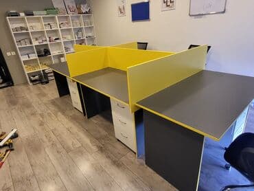 ofis masası 2. el: İşlənmiş, İşçi üçün, Künc masa — 8
