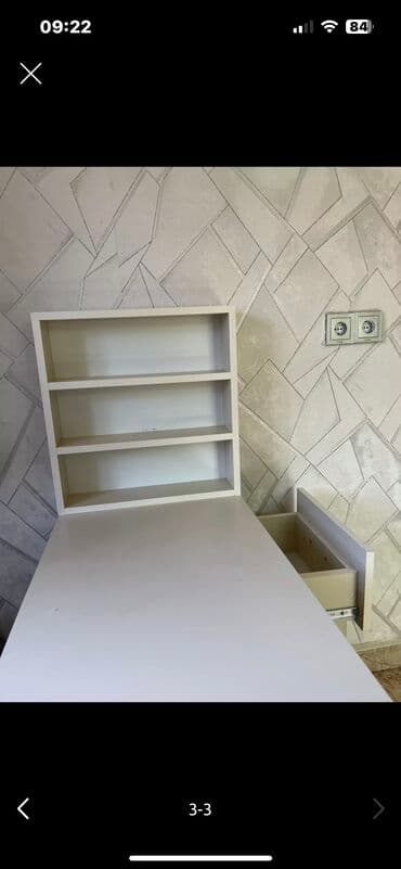 стеклянный обеденный стол: Б/у — 3