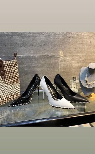 Tuflilər: Qadın üçün dəbli topuqlu ayaqqabılar - Model: Nazik hündürdaban — 2