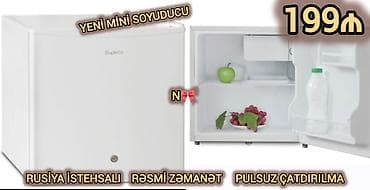 Soyuducular: Məhsul: Mini soyuducu və split kondisioner 1) Yeni mini soyuducu - — 1