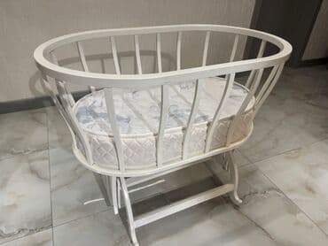 Все для дома и сада: Rəxşəndə🦋 Beşik satılır. Qiymət 70 manat. Matrası var. Ünvan Gənclik — 1