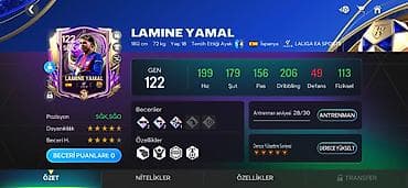 TV və video: Fc Mobile 119 Gen Satılır Hesabda 122 Yamal Var Super Kadrodu. Əlavə — 2