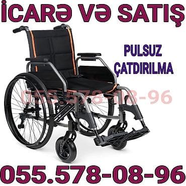 İcarə və satış – əlil arabası - Yüngül və dayanıqlı metal çərçivə - lalafo.az -da İcarə və satış – əlil arabası - Yüngül və dayanıqlı metal çərçivə -