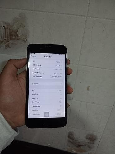 qizli kamera: IPhone 8 Plus, Qara — 5