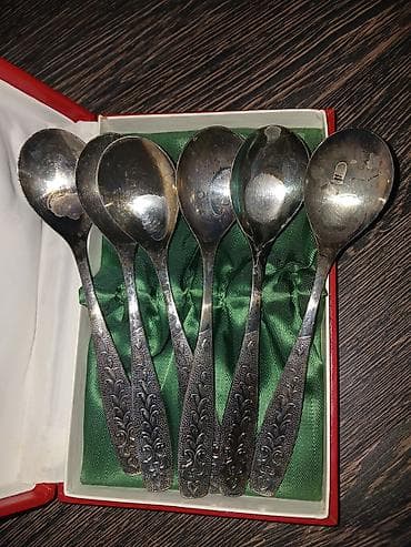 чайные полотенца: Чайные ложки.6 штук в коробке — 3