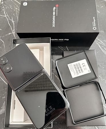Xiaomi Mix Flip, 512 GB, rəng - Qara, 
 İki sim kartlı