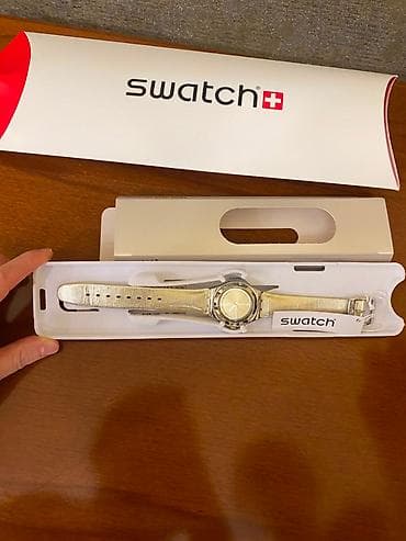Аксессуары: Tam yeni orijinal Swatch saatı – Hədiyyə üçün ideal seçim! Təsəvvür — 3