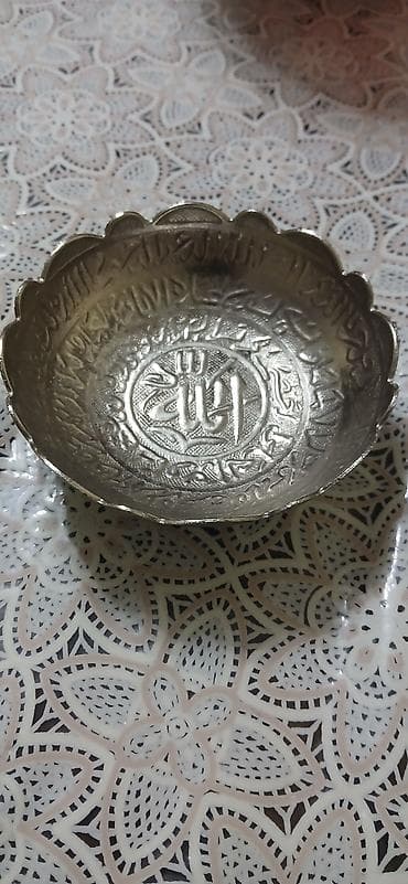 tekerden gul qabi: Kasalar, 1 əd, rəng - Gümüşü, Metal, Türkiyə — 2