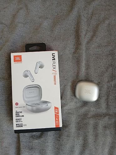 Новый Беспроводные (Bluetooth) Наушники, JBL, цвет - Серебристый at lalafo.az Новый Беспроводные (Bluetooth) Наушники, JBL, цвет - Серебристый