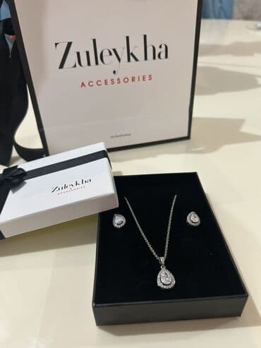 Zuleykha Accessories zərgərlik dəsti - Komplekt: boyunbağı və