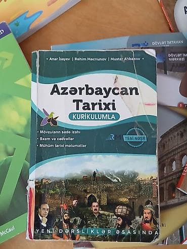 Məhsul: “Azərbaycan Tarixi – Kurikulumla” kitabı (Yeni nəşr) — 1