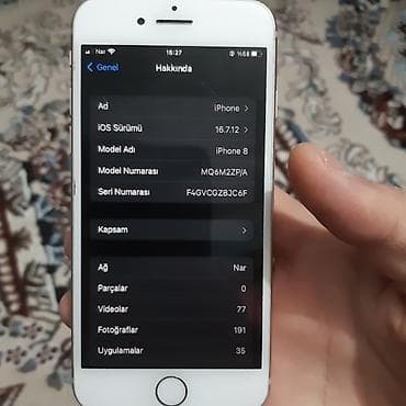 pc gta oyunlari: IPhone 8, 64 GB, Rose Gold, Barmaq izi — 6