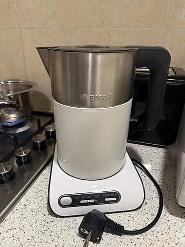 elektrik manqal: Bosch elektrik çaydanı – temperatur nəzarətli model. Xüsusiyyətlər: - — 1