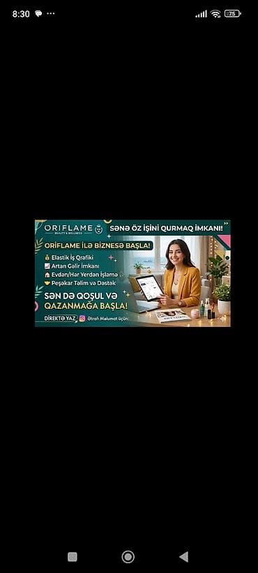 kazino kassa satisi: Oriflame ilə öz biznesinə başla – Beauty & Wellness sahəsində — 1