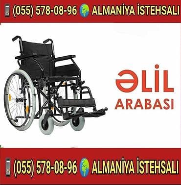 abc design 3 tec universal arabalar: Əlil arabası – Almaniya istehsalı - Manual tip, itələmə ilə idarə — 1