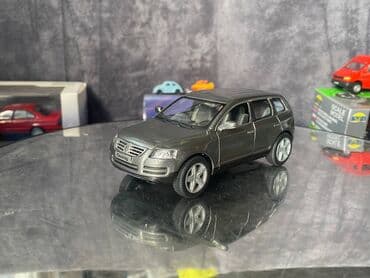 20 qepik: Коллекционная модель volkswagen touareg grey metallic 2003 kinsmart — 1