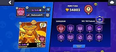 velosiped 27: Brawl Stars hesabı nadir – yüksək səviyyəli, tam dolu kolleksiya ilk — 2