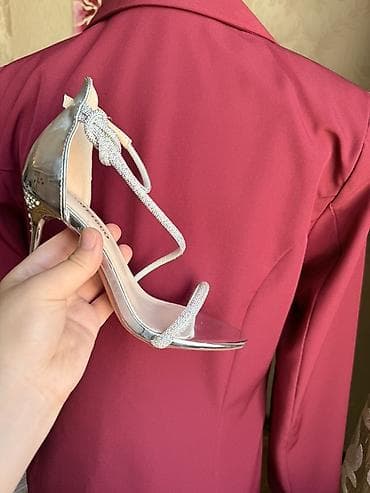 gün eynəyi: Ölçü: 36.5, rəng - Gümüşü, Yeni — 4