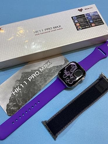 Saat dəstləri: Yeni, Smart saat, Wearfit, Sensor ekran, rəng - Bənövşəyi — 1