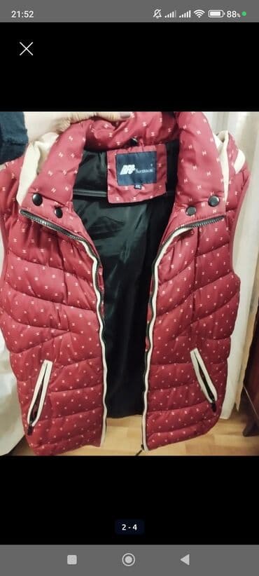 jiletler: Jilet, rəng - Qırmızı — 1