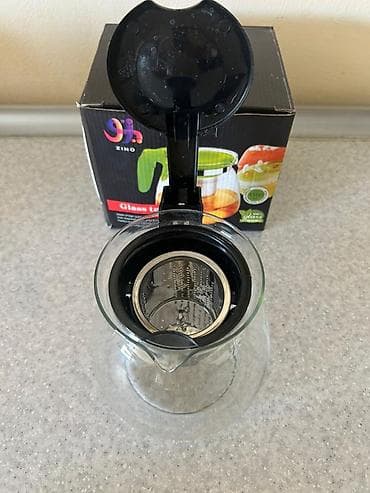 nokia yarpaq: ZINO şüşə çaydan – 1100 ml - Material: istiliyədavamlı, şəffaf şüşə — 3