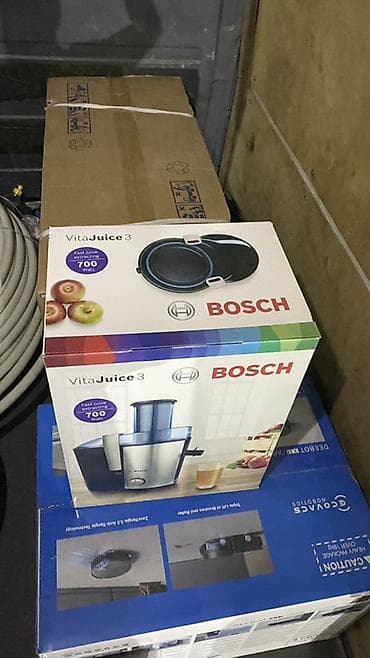 islenmis printer satisi: Bosch VitaJuice 3 şirəçəkmə aparatı və ƏtÇəkən 670 manata alınıb dəst — 2